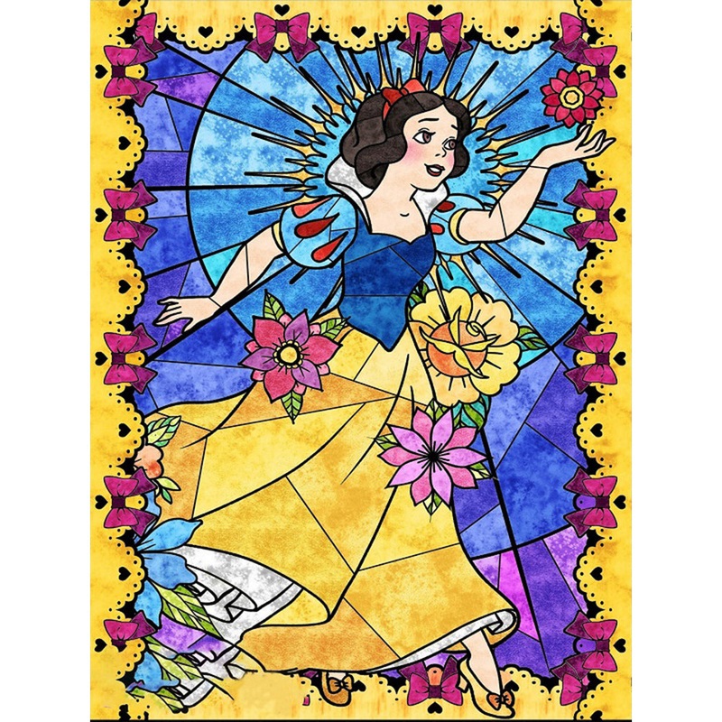 Snow White – Full Round Drill Diamond Painting 30*40CM