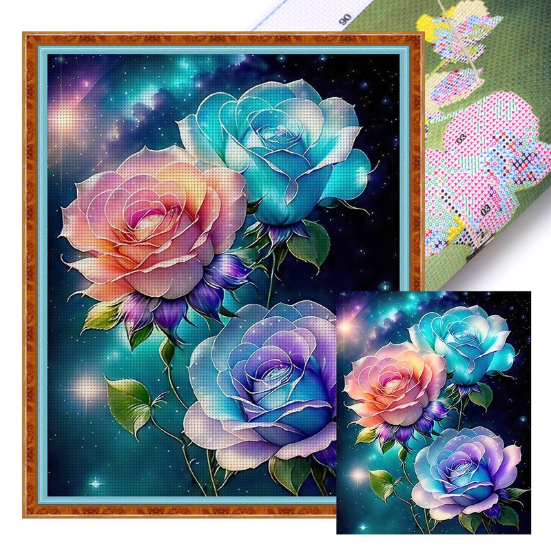 Flower Cross Stitch,Cross Stitch