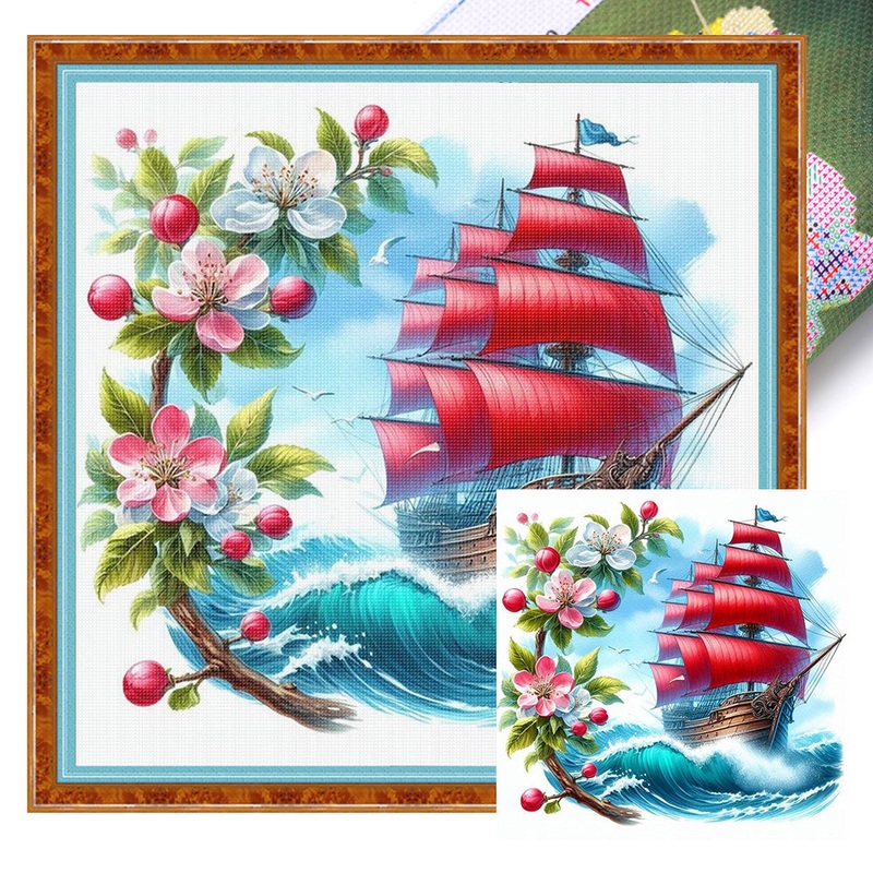 Landscape Cross Stitch,Cross Stitch