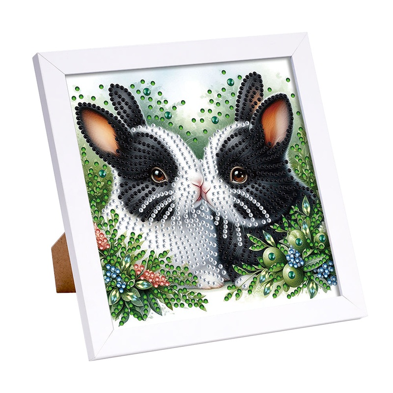 Rabbit – Special Shaped Drill Diamond Painting 18*18CM